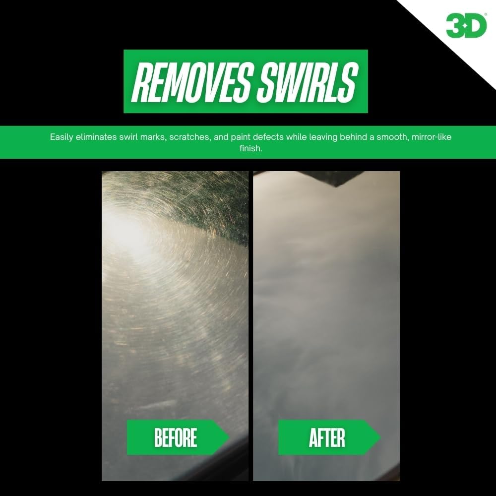 3D One Cutting Compound and Finishing Polish 16oz - Performance Testing