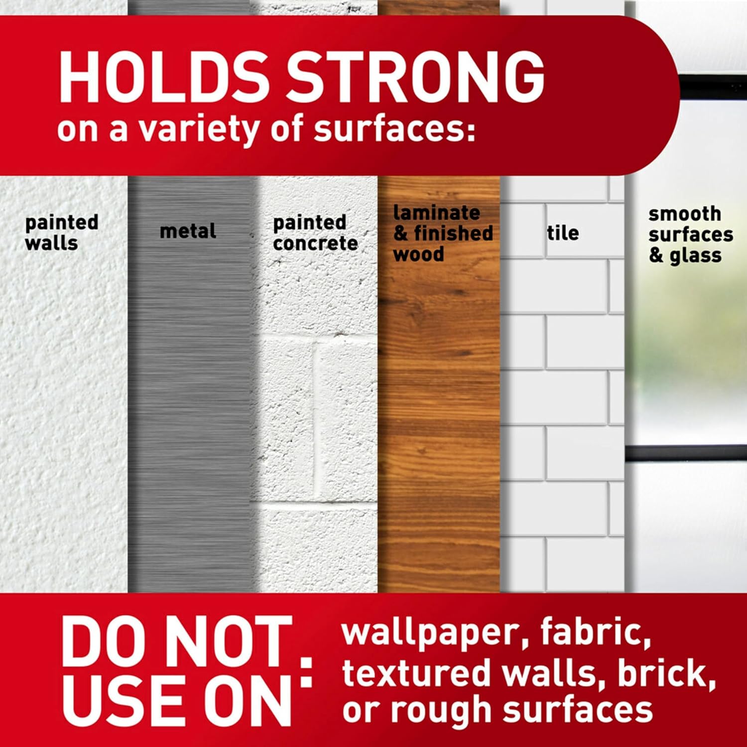 3M Command Strips Variety Pack - Build Quality and Aesthetics