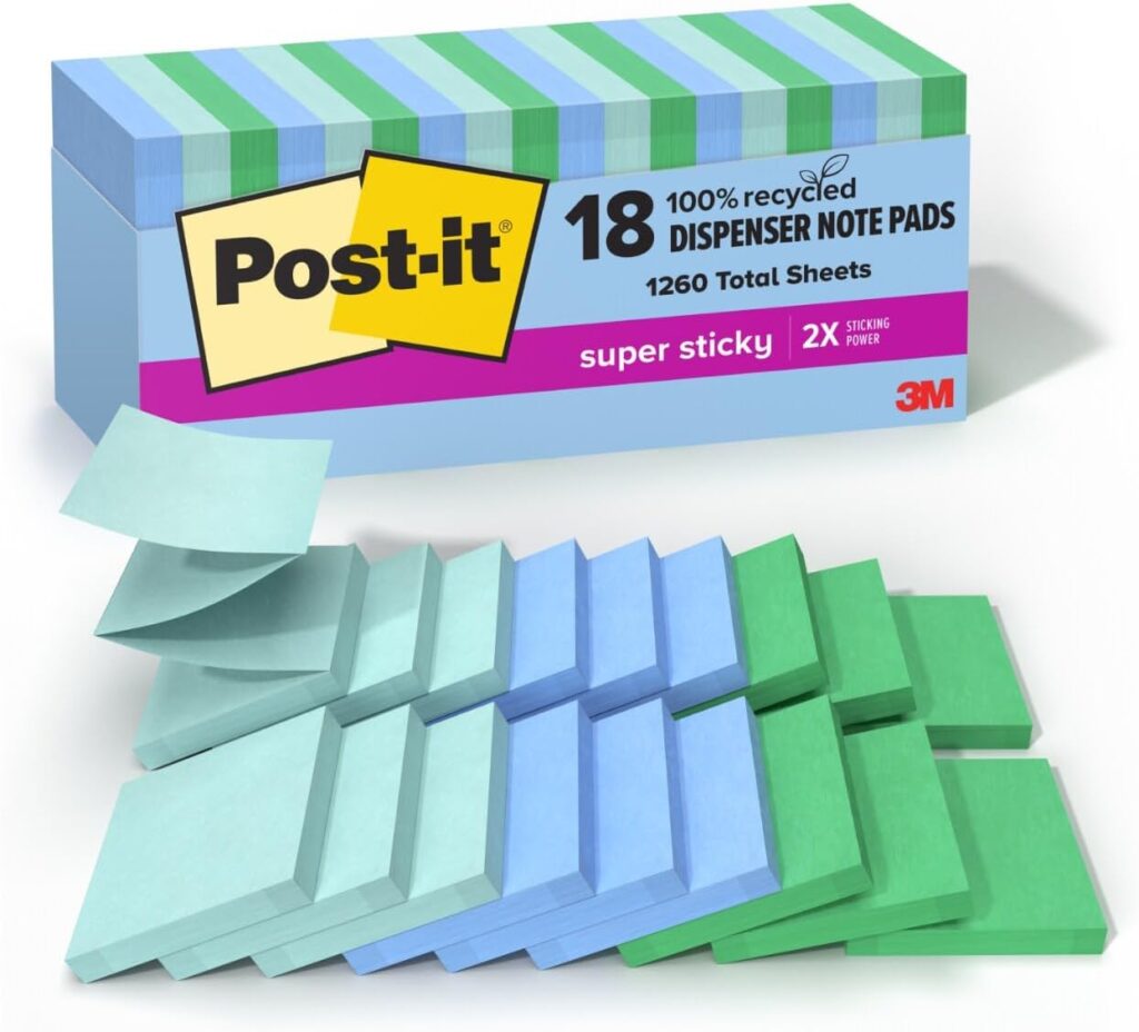 3M Post-it Super Sticky Notes, 3x3, 24-Pad Pack Review — The Amazon Favorite With 68,000+ Ratings Put to the Test - Product Image
