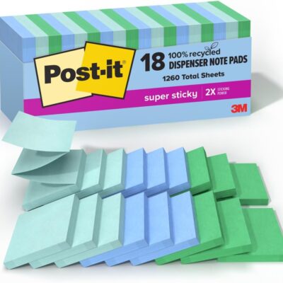 3M Post-it Super Sticky Notes, 3x3, 24-Pad Pack Review — The Amazon Favorite With 68,000+ Ratings Put to the Test - Product Image