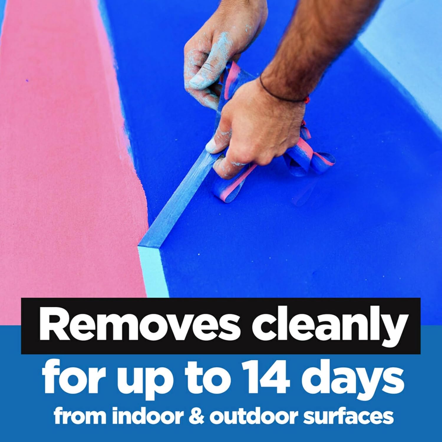 3M ScotchBlue Original Multi-Surface Painters Tape 1 Inch - Performance Testing