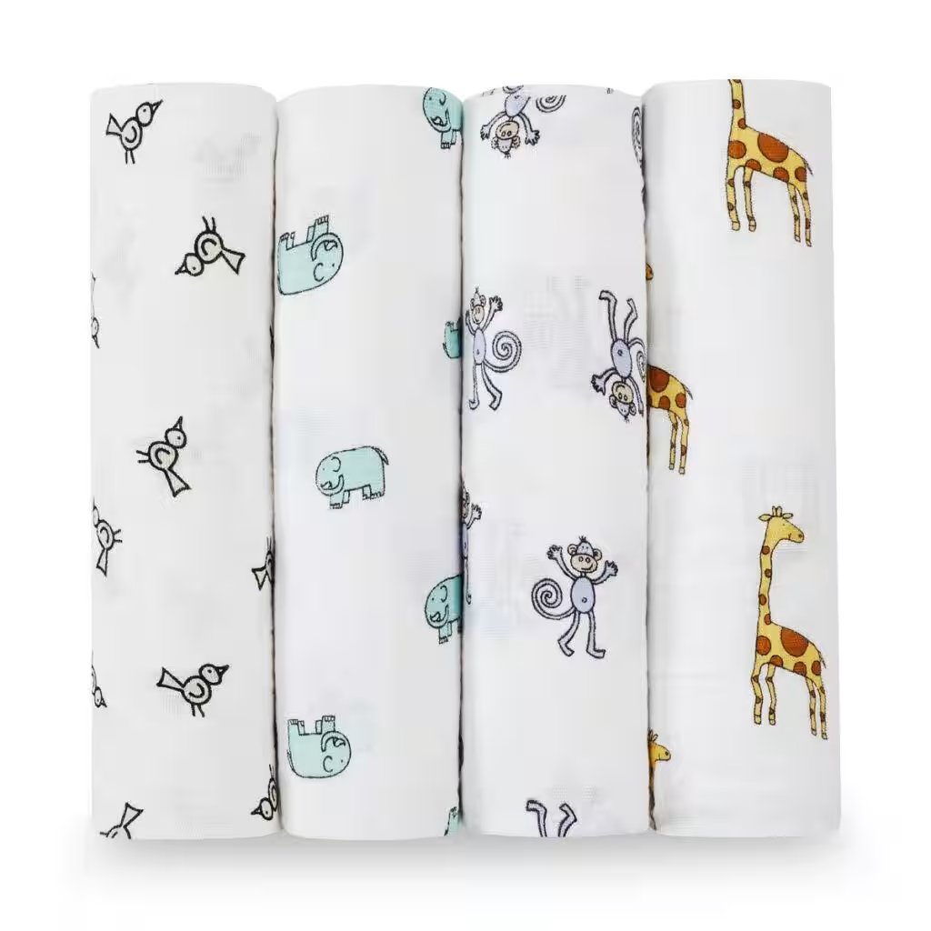 Aden and Anais Classic Muslin Swaddle Blanket 4 Pack Review — Is It Really Worth $15 in 2026? - Product Image