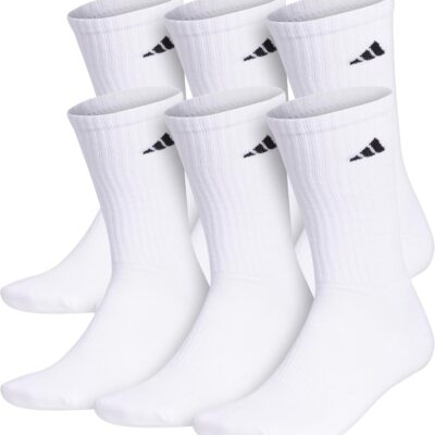Adidas Cushioned Crew Socks 6-Pack Review — 50,000+ Amazon Ratings Later, Here's Our Honest Verdict - Product Image