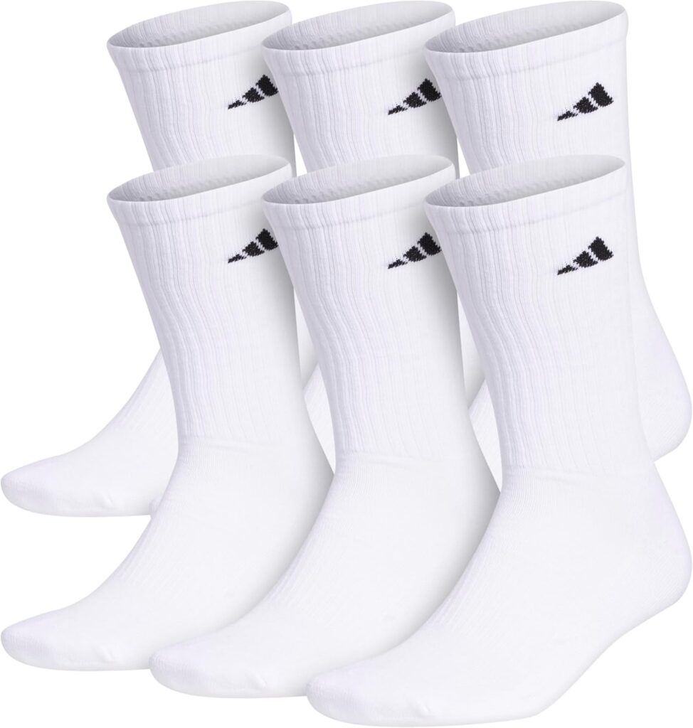 Adidas Cushioned Crew Socks 6-Pack Review — 50,000+ Amazon Ratings Later, Here's Our Honest Verdict - Product Image