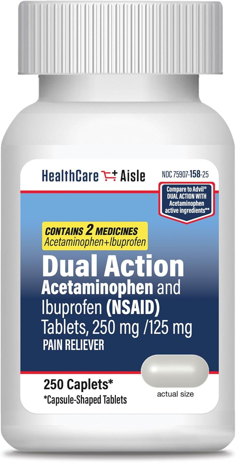 Advil Dual Action 250-Count - Design and Build Quality