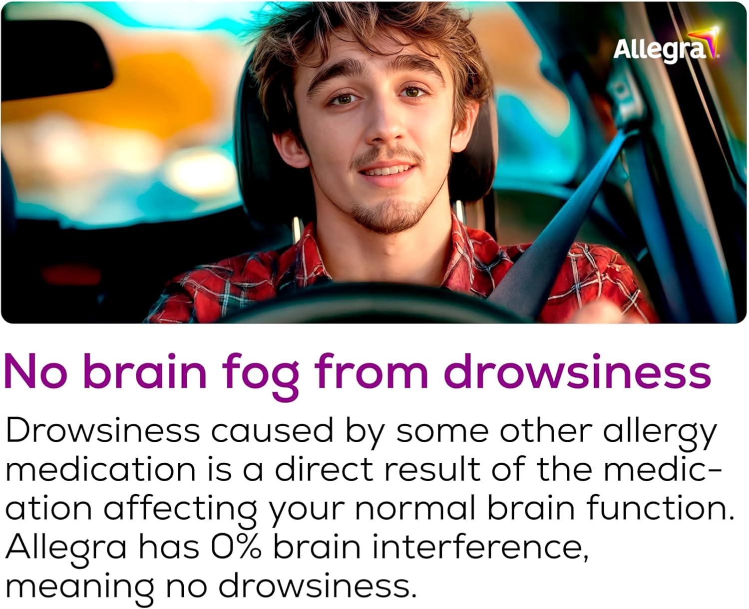 Allegra 24 Hour Allergy Tablets 180mg 70 Count - Real-World Performance