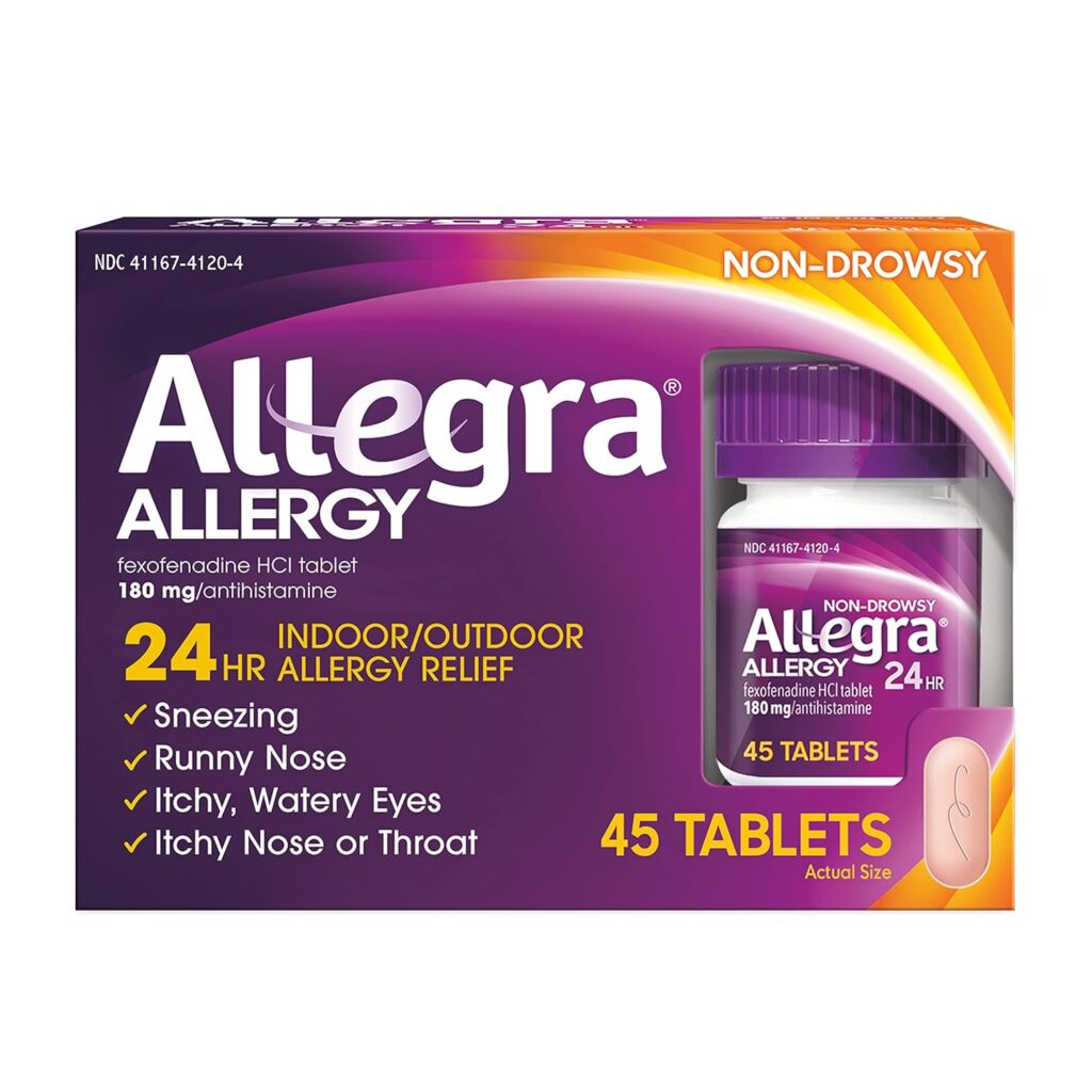 Allegra Adult 24HR Allergy Tablets 180mg 90 Count Review: Best Health & Household Pick Under $40? - Product Image