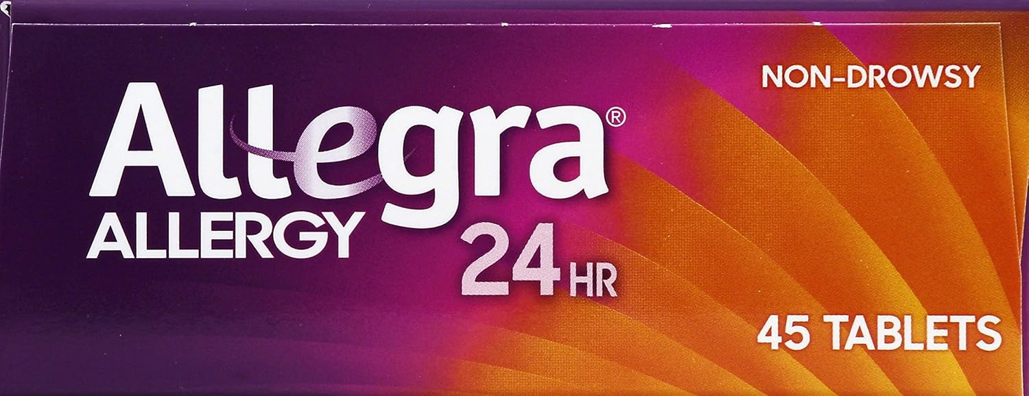 Allegra Adult 24HR Allergy Tablets 180mg 90 Count - Performance Testing
