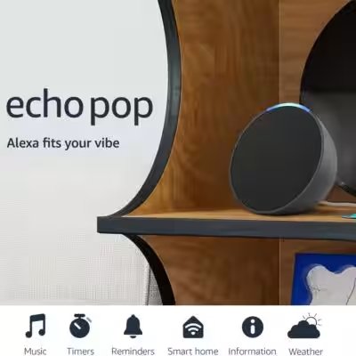 Amazon Echo Pop Compact Smart Speaker Alexa Review: We Tested the Amazon Bestseller So You Don't Have To - Product Image