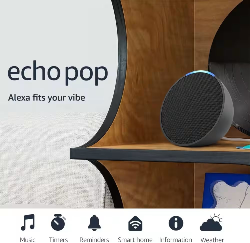Amazon Echo Pop Compact Smart Speaker Alexa Review: We Tested the Amazon Bestseller So You Don't Have To - Product Image