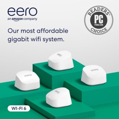 Amazon Eero 6+ Mesh WiFi Review: The Amazon Best Seller With 22,000+ Reviews Tested - Product Image