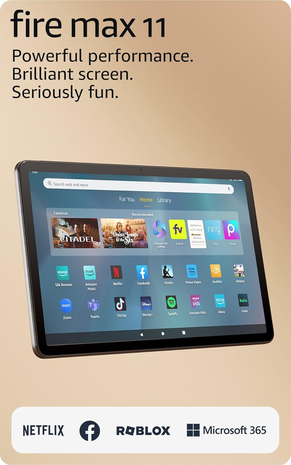 Amazon Fire HD 10 Tablet - Design and Build Quality