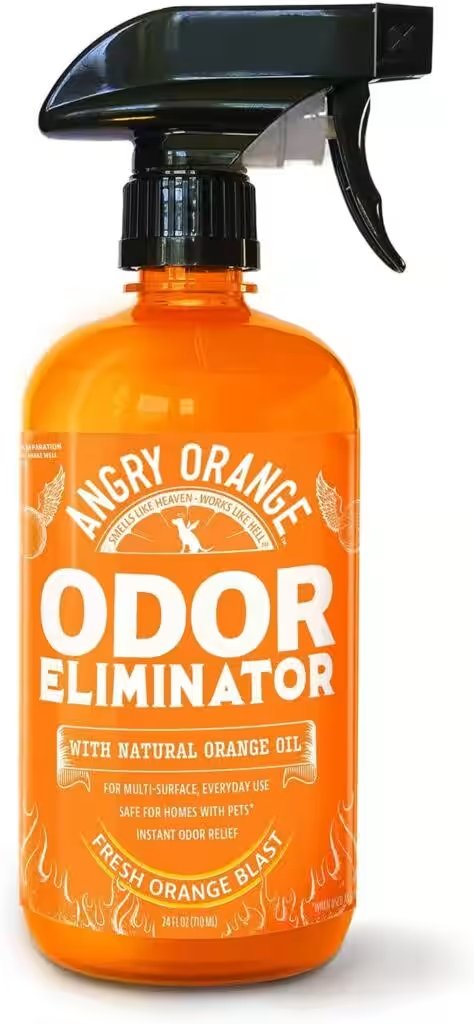 Angry Orange Pet Odor Eliminator Enzyme Cleaner 32oz Review — The Amazon Favorite With 5,000+ Ratings Put to the Test - Product Image