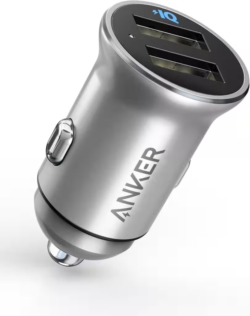 Anker PowerDrive 2 Alloy USB Car Charger 24W Review: Is This Top-Rated Amazon Pick Worth $70? - Product Image