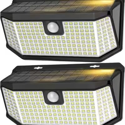 Aootek Solar Lights Outdoor 182 LEDs Motion Sensor 2-Pack Review — Is It Really Worth $20 in 2026? - Product Image