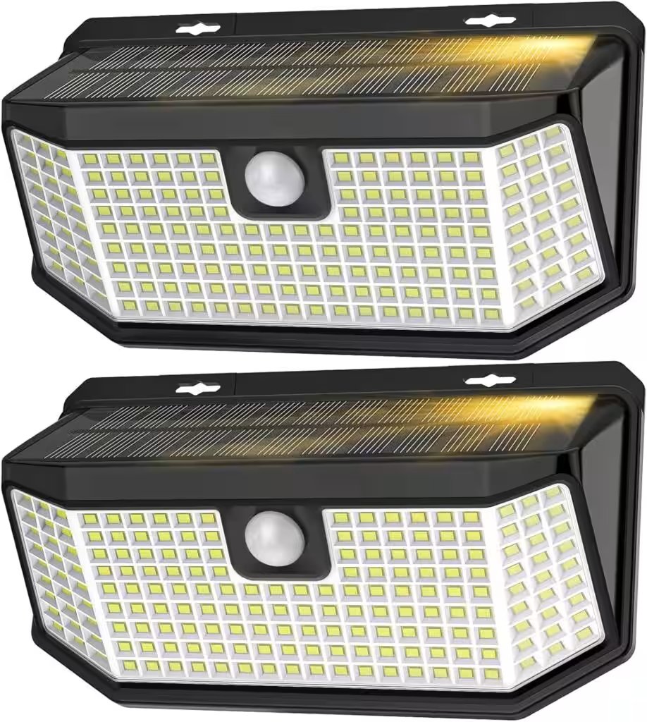 Aootek Solar Lights Outdoor 182 LEDs Motion Sensor 2-Pack Review — Is It Really Worth $20 in 2026? - Product Image