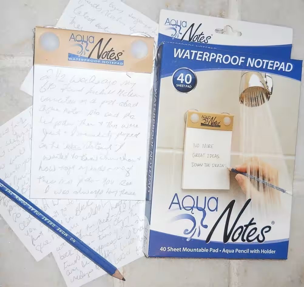 Aqua Notes Waterproof Notepad 40 Sheets Review: Why 30,000+ Amazon Buyers Can't Stop Raving About It - Product Image