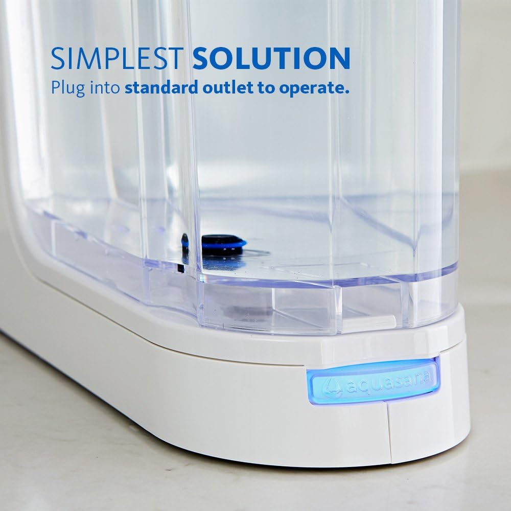 Aquasana Clean Water Machine AQ-CWM-P-W Pitcher - Key Specifications