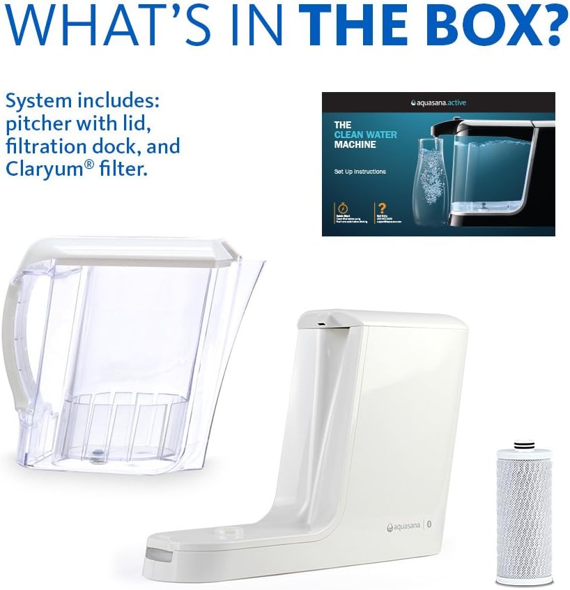 Aquasana Clean Water Machine AQ-CWM-P-W Pitcher - Design and Build Quality