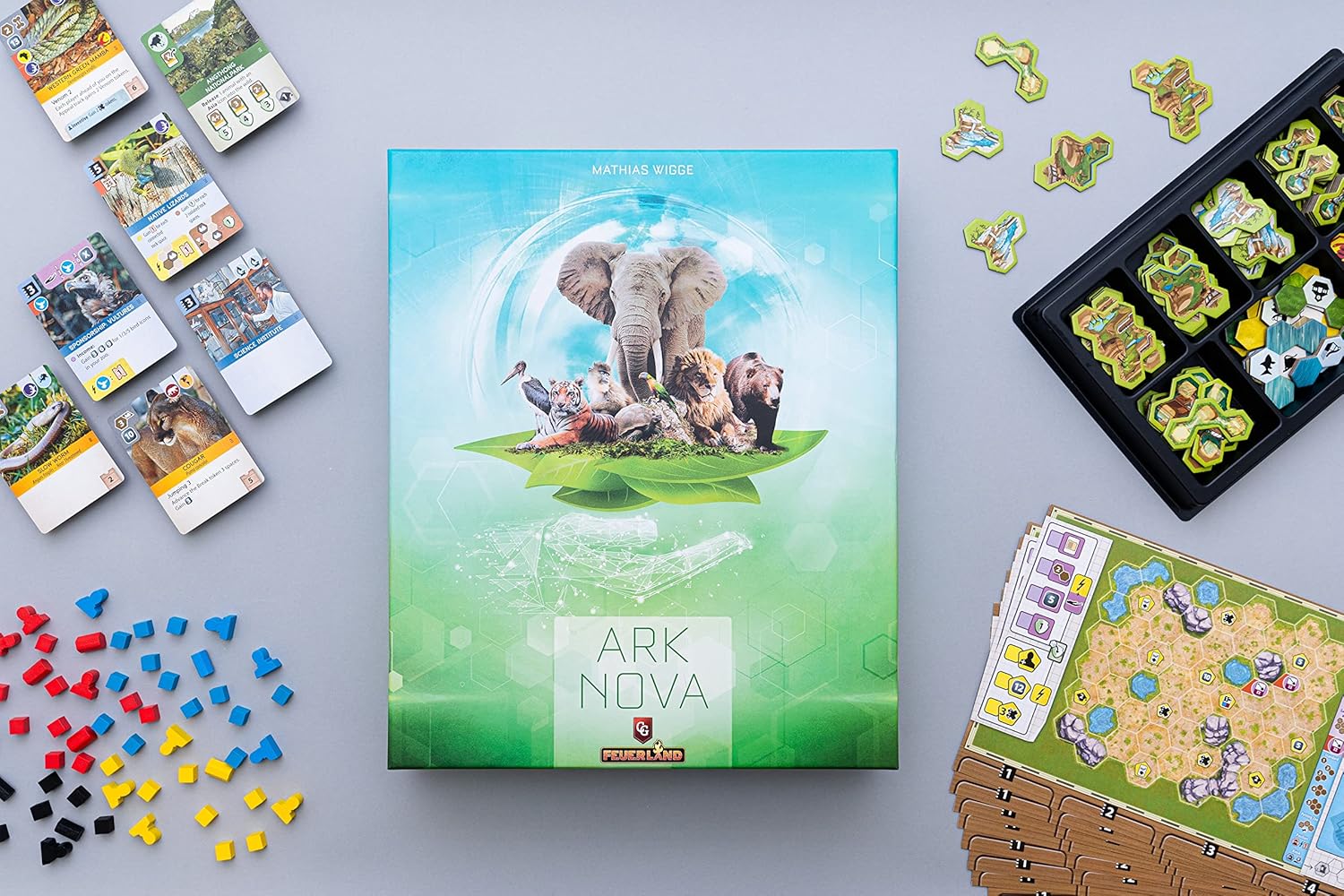 Ark Nova Board Game Capstone Games - Key Specifications