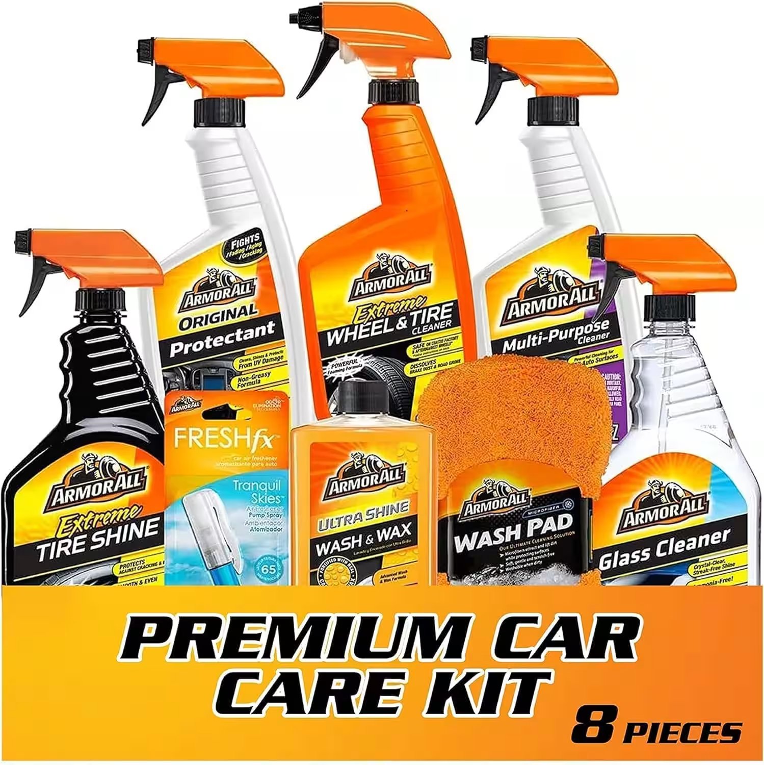 Armor All Car Cleaning Kit 10 Piece Interior Exterior Review