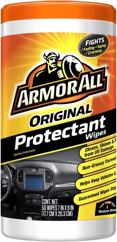 Armor All Car Interior Cleaner Wipes, 50-Count Review: Is This Top-Rated Amazon Pick Worth $6.97? - Product Image