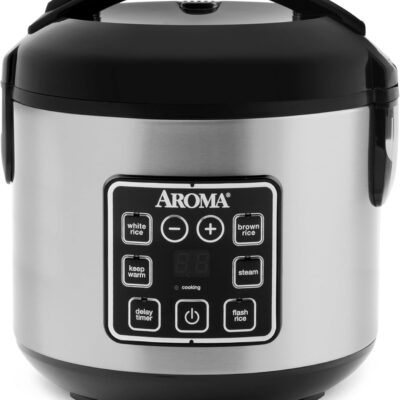 Aroma Housewares ARC-914SBD Digital Rice Cooker 8 Cup Review — 5,000+ Amazon Ratings Later, Here's Our Honest Verdict - Product Image