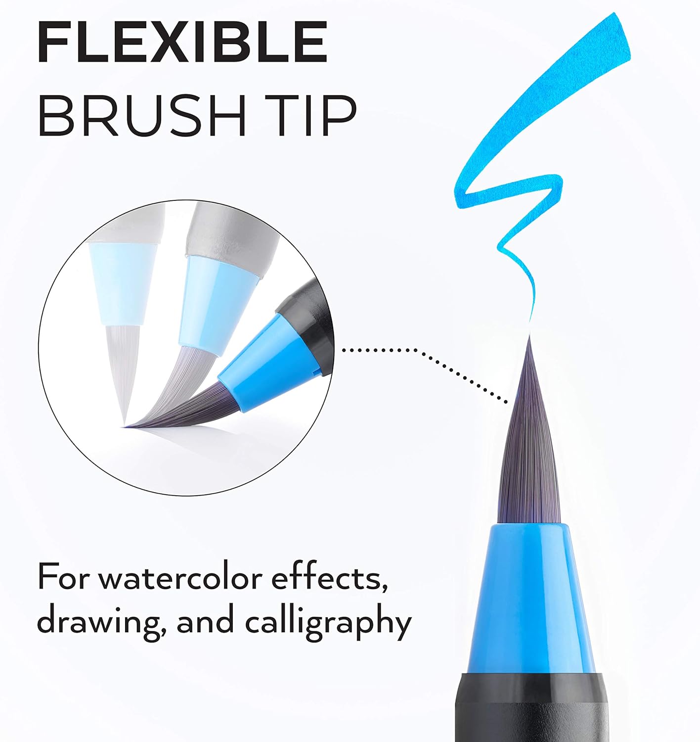 Arteza Real Brush Pens 96 Colors Watercolor Markers - Key Specifications