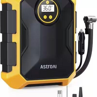 AstroAI Tire Inflator Portable Air Compressor 150PSI Review: 12,000+ Reviews Can't Be Wrong — Or Can They? - Product Image