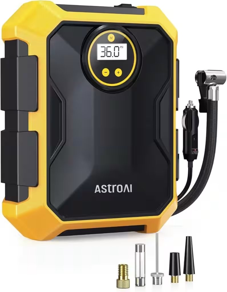 AstroAI Tire Inflator Portable Air Compressor 150PSI Review: 12,000+ Reviews Can't Be Wrong — Or Can They? - Product Image
