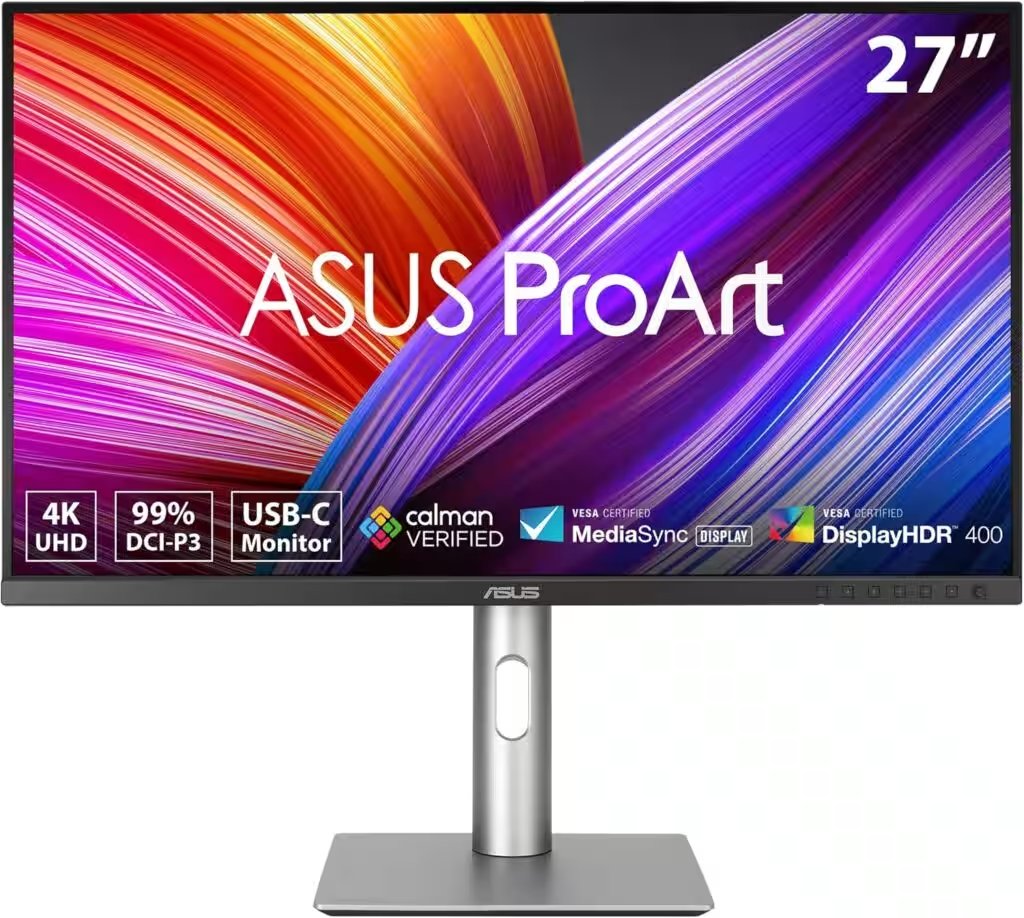 ASUS ProArt PA279CRV 27 Inch 4K USB-C Monitor Review — The Amazon Favorite With 30,000+ Ratings Put to the Test - Product Image