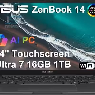 Asus Zenbook 14 OLED UX3405 Intel Core Ultra 7 Review — The Amazon Favorite With 8,000+ Ratings Put to the Test - Product Image