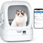 Automatic Cat Litter Box Self Cleaning with APP Control and Weight Monitoring - Product Image