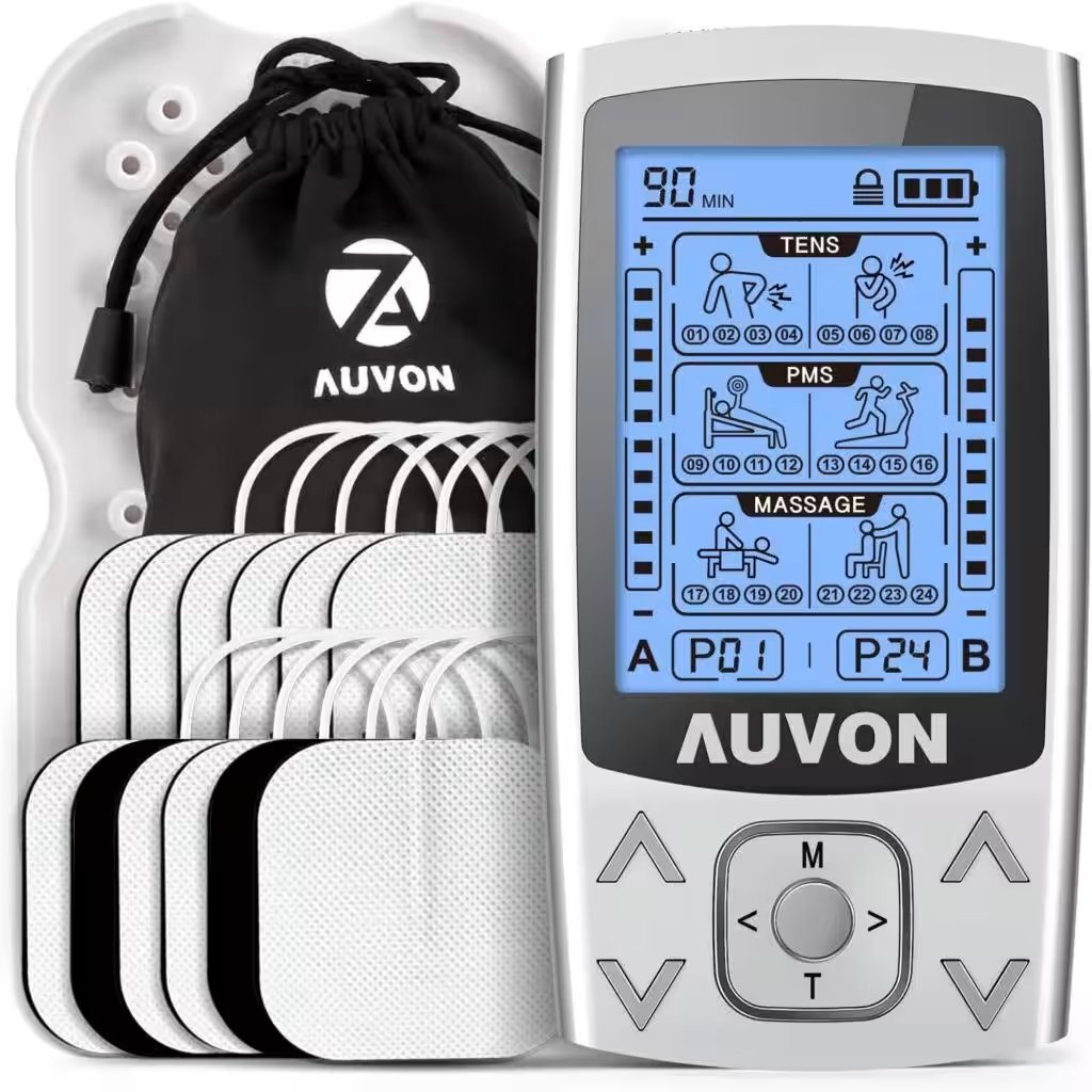 AUVON TENS Unit Muscle Stimulator 24 Modes 2 Channels Review 2026: Is the Amazon Bestseller Worth the Hype? - Product Image