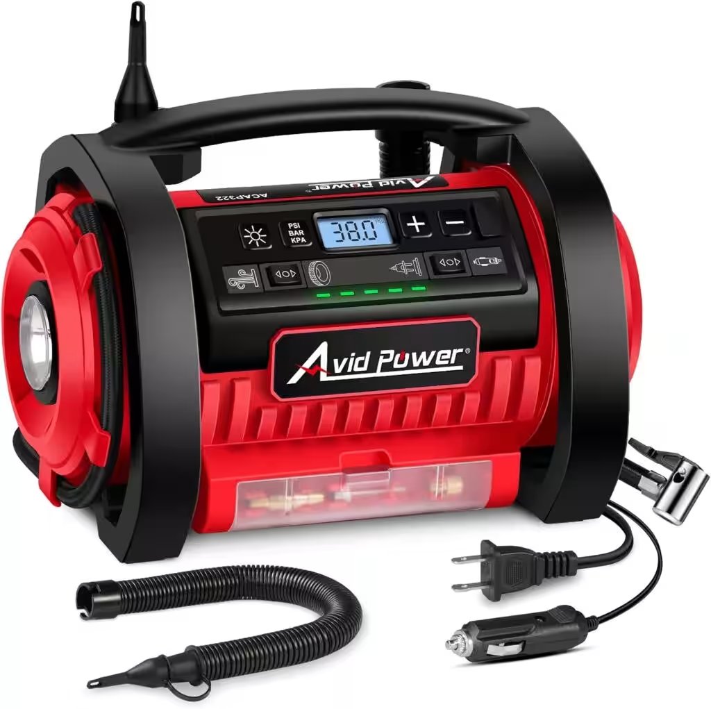 Avid Power Tire Inflator Portable Air Compressor 12V DC Review — 15,000+ Amazon Ratings Later, Here's Our Honest Verdict - Product Image