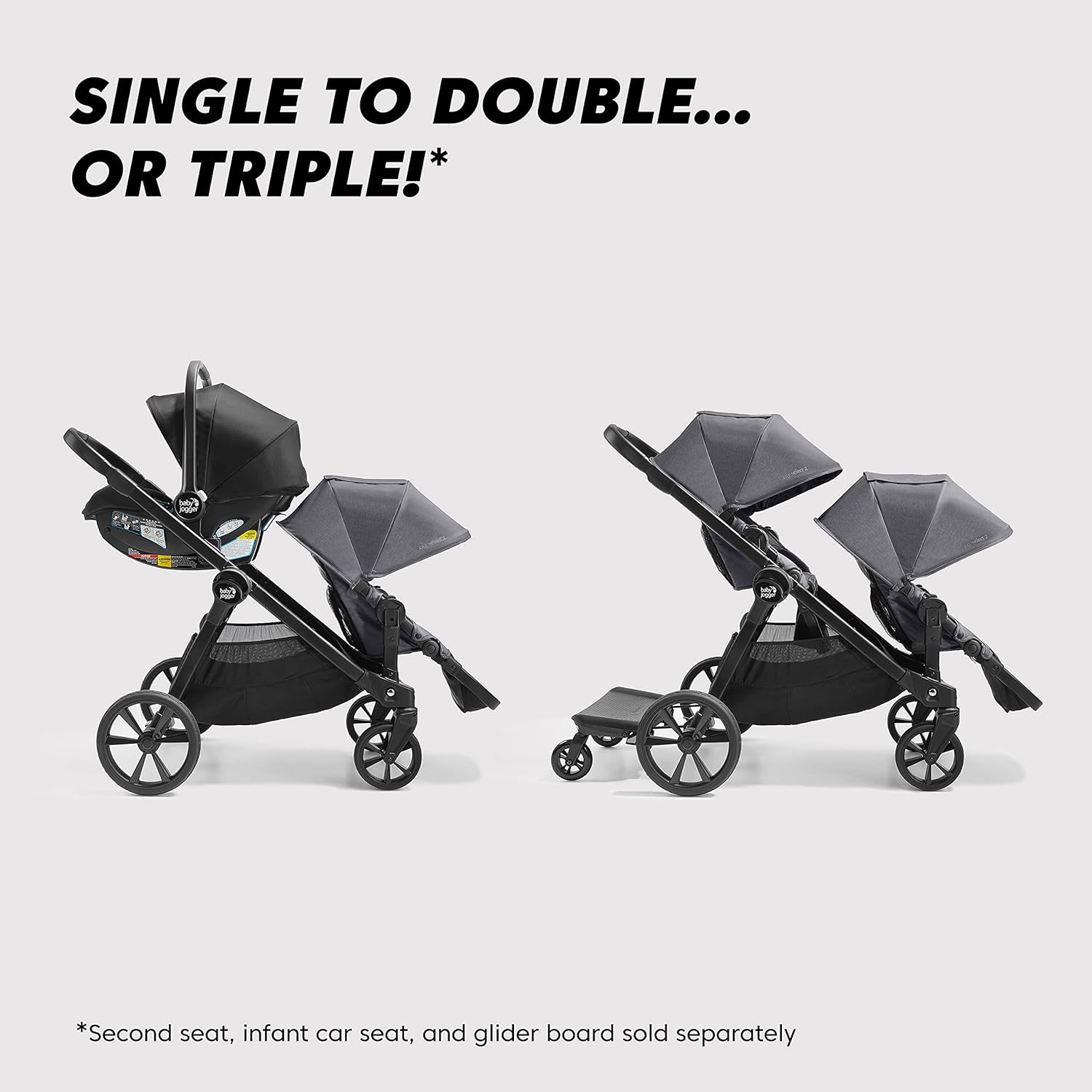 Baby Jogger City Select 2 Double Stroller - Design and Build Quality