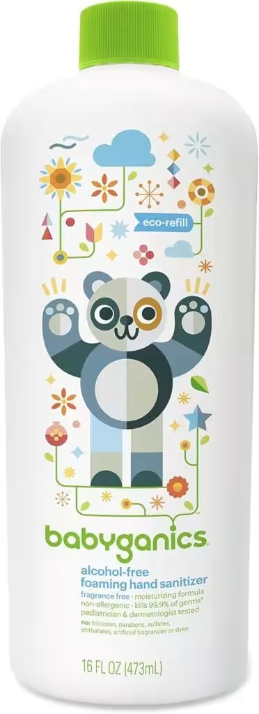 Babyganics Alcohol-Free Foaming Hand Sanitizer 16oz Review: Best Baby Pick Under $75? - Product Image