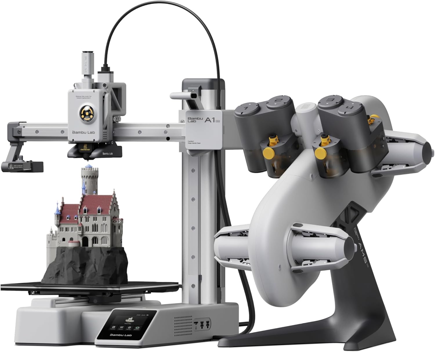 Bambu Lab A1 Mini 3D Printer with AMS Lite Review