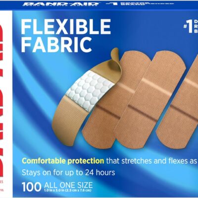 Band-Aid Flexible Fabric Bandages 100-Pack Review: The Amazon Best Seller With 55,000+ Reviews Tested - Product Image