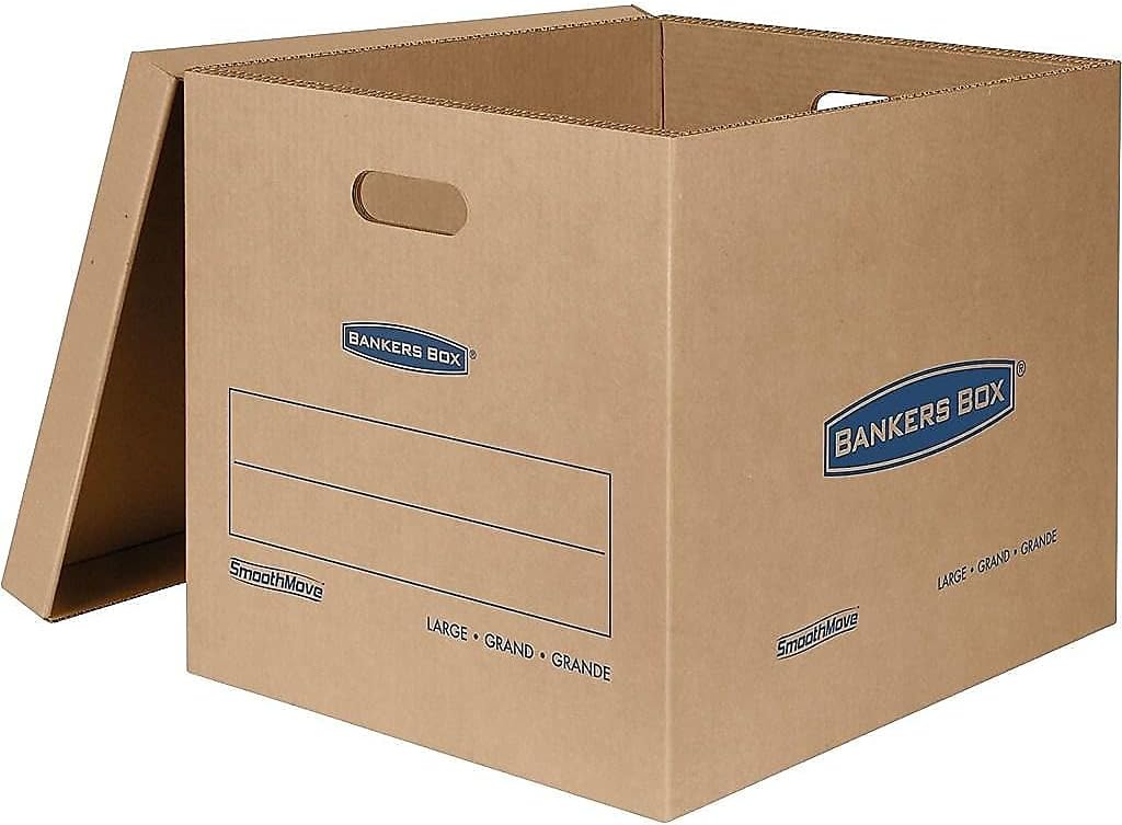 Bankers Box SmoothMove Classic Moving Boxes Large 5 Pack - Key Specifications