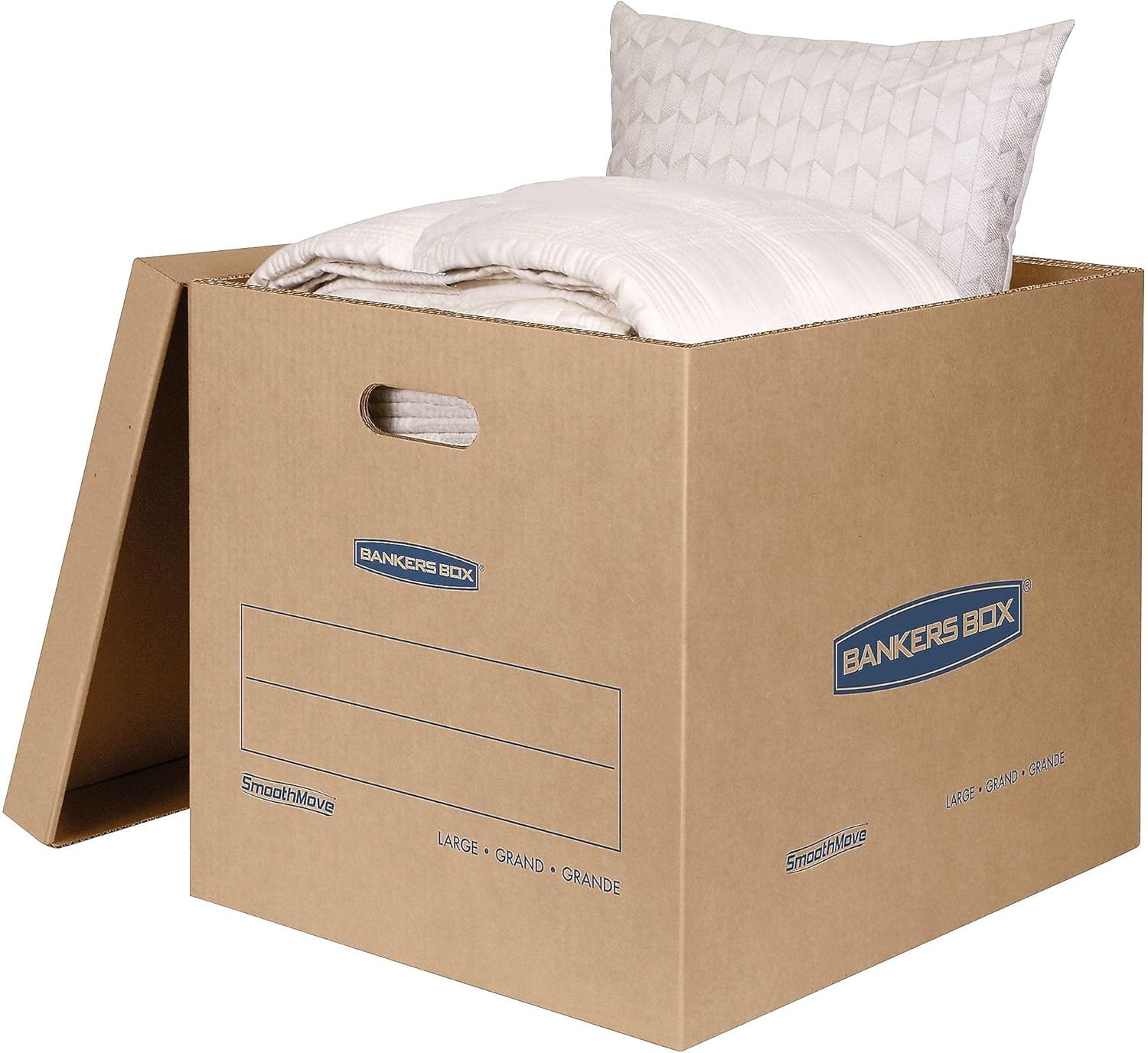 Bankers Box SmoothMove Classic Moving Boxes Large 5 Pack - Design and Build Quality