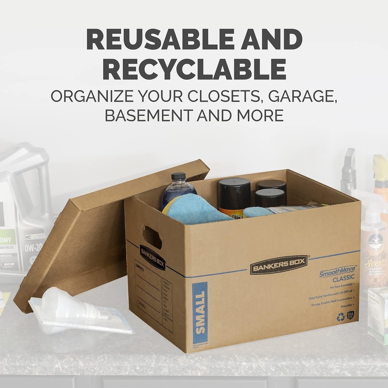 Bankers Box SmoothMove Classic Moving Boxes Large 5 Pack - How It Compares