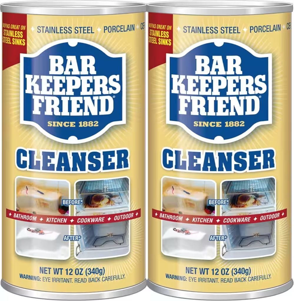 Bar Keepers Friend Powder Cleanser 12oz 2 Pack Review — The Amazon Favorite With 15,000+ Ratings Put to the Test - Product Image
