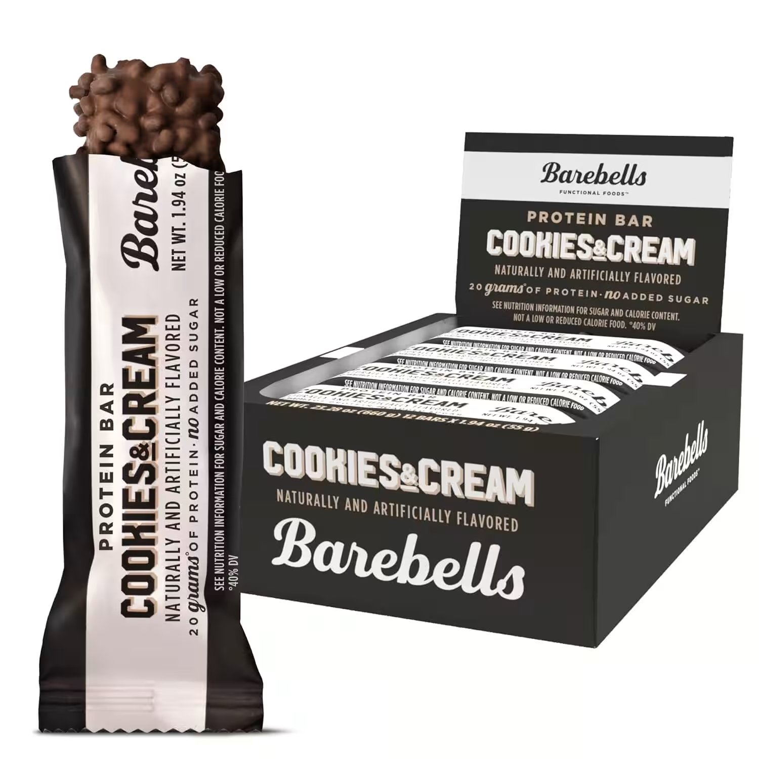 Barebells Protein Bar Cookies and Cream 12 Pack Review