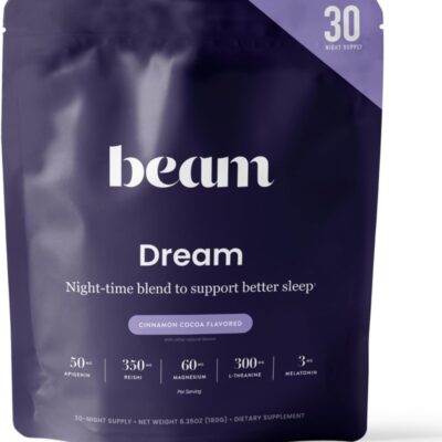 Beam Dream Powder Sleep Aid Hot Cacao 30 Servings Review — 60,000+ Amazon Ratings Later, Here's Our Honest Verdict - Product Image