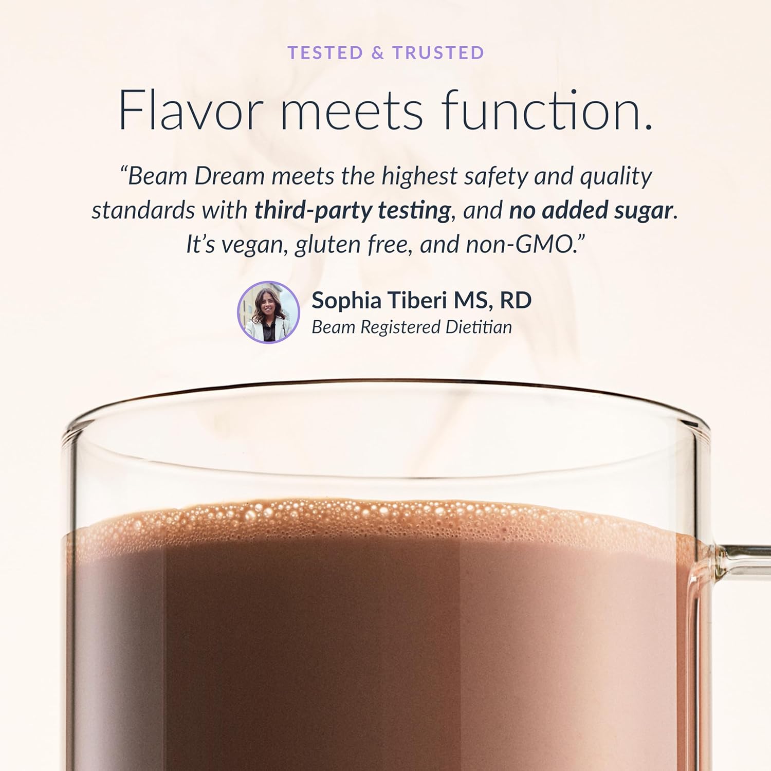 Beam Dream Powder Sleep Aid Hot Cacao 30 Servings - Performance Testing