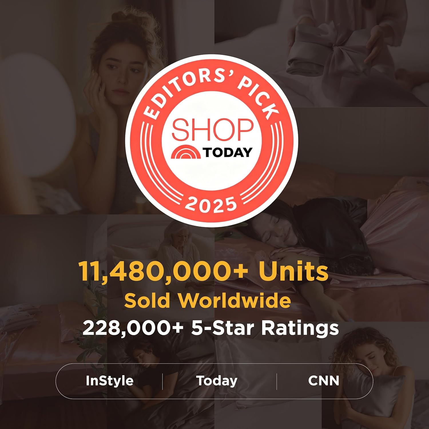 Bedsure Satin Pillowcase Set of 2 Standard - Key Specifications