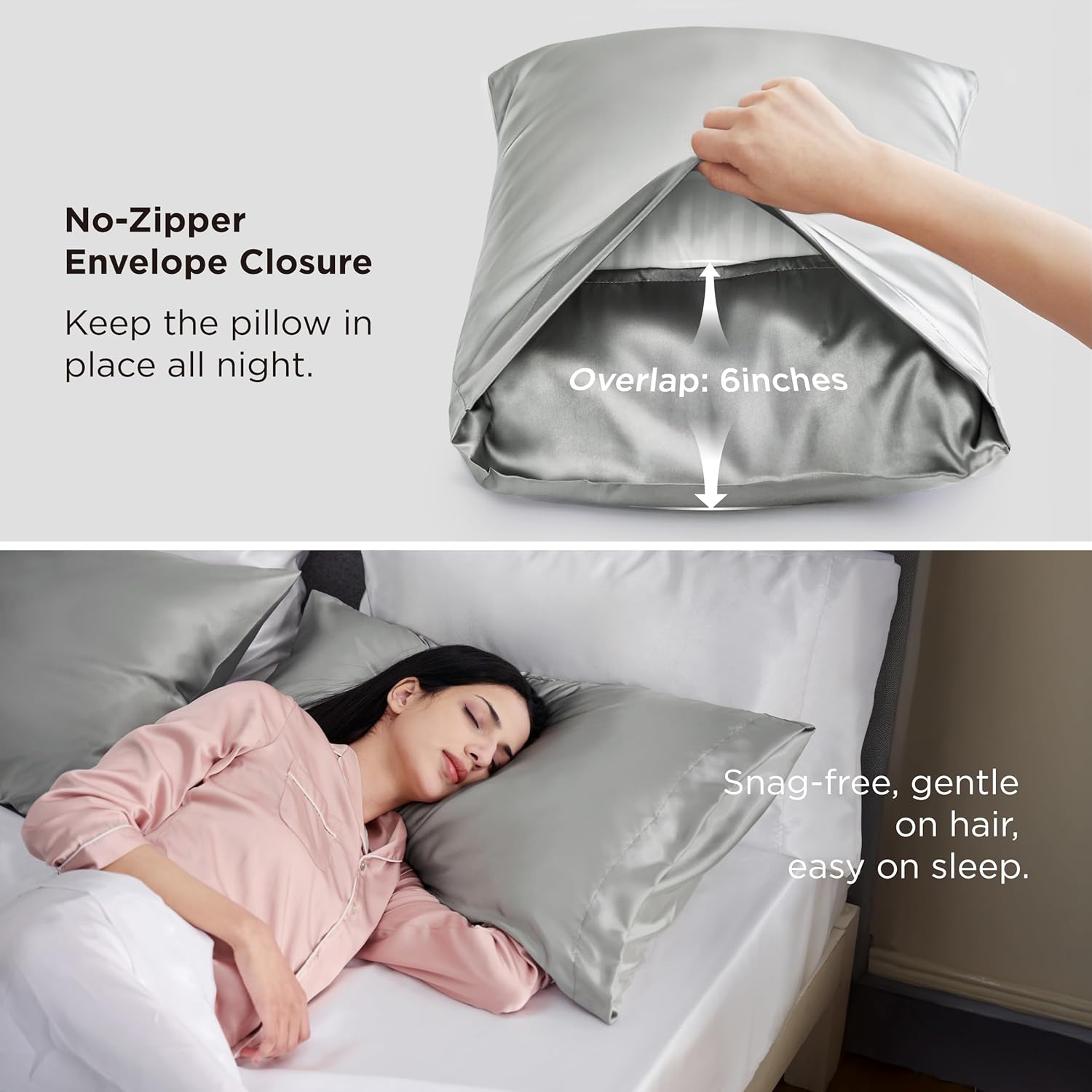 Bedsure Satin Pillowcase Set Queen 2 Pack - How It Compares