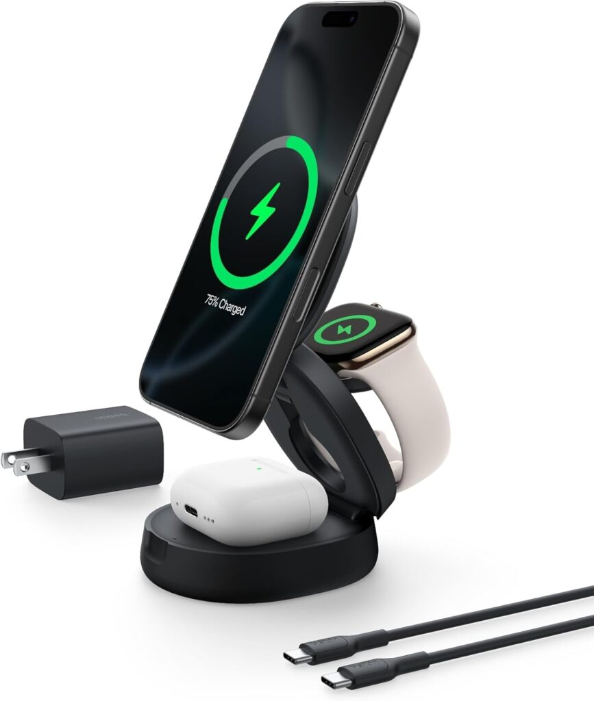 Belkin MagSafe 3-in-1 Wireless Charger Review: 12,000+ Reviews Can't Be Wrong — Or Can They? - Product Image