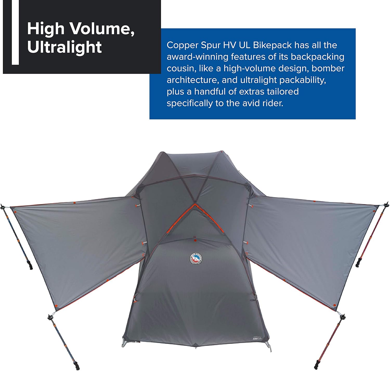 Big Agnes Copper Spur HV UL2 Ultralight Tent - Key Specifications